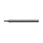 ユニオンツール 超硬エンドミル テーパ φ0.6×片角 10° CCTE200620
