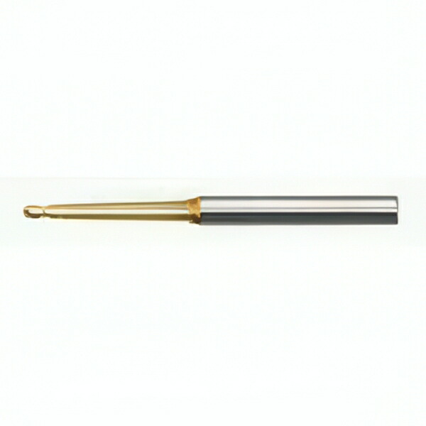 ユニオンツール 超硬エンドミル テーパネックボールR0.15&times;TN角1.3&deg;&times;3 HTNB20030303｜GAOS　店 8,145円