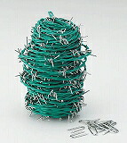 TRUSCO 有刺鉄線 カラー 2.0mm&times;100m TUW20100G｜GAOS　店 10,384円