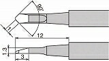 グット 替こて先 XST-80G用 XST80HRT1C