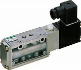 CKD 4Fシリーズパイロット式5ポート弁セレックスバルブ 4F21008AC200V