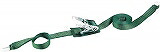 TRUSCO 強力型ベルト荷締機 SUS金具 50mm幅 1000kgアイタイプ GX50S1000R|GAOS 店