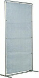 吉野 火花用衝立アルミパイプ 1×2 単体固定 YS12SFBW