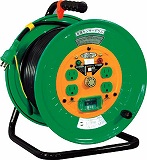 日動 金属センサードラム 100V アース漏電しゃ断器付 30m KSEB34