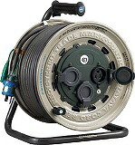 ハタヤ 戸外用サンタイガーレインボーリール 単相100V地べた付 50m GX501K その他-DIY・工具