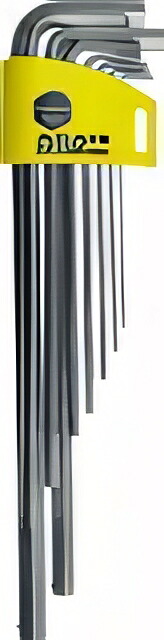 ASH キャッチャーレンチロング六角棒レンチセット9本組 AYKS910