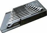 HAZET 両口めがねレンチセット(ストレート) 8丁セット 610N8RS