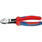 KNIPEX 強力型ニッパー バネ付 160mm 7412160