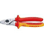 KNIPEX 絶縁1000Vケーブルカッター 165mm 9516165