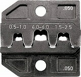RENNSTEIG 圧着ダイス型 624-050 開けっ広げバレル平端子0.5-6. 62405030