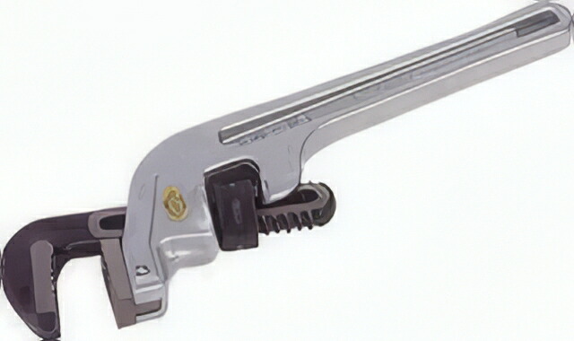 RIDGE アルミエンドパイプレンチ 350mm 90117