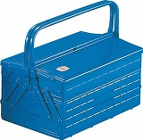 TRUSCO 2段式手道具箱 352×220×289 青色 GL350B