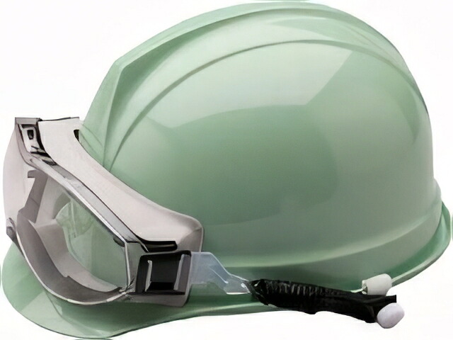 UVEX ゴーグル型 保護メガネ ヘルメット取付式 X9302SPGGY