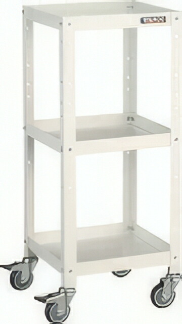 TRUSCO ラビットワゴン 360×360 ウレタン車輪 W色 RBW933UW
