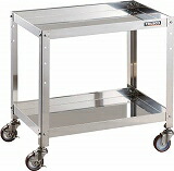 TRUSCO クリーンラビット 75φウレタン車SUS金具 CRB662SU