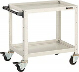 TRUSCO バーディワゴン 600×400 ウレタン双輪 W色 BDW662DW