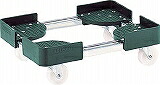 TRUSCO 伸縮式コンテナ台車 内寸300-400×400-500 SUS製 FCD3040SUS|GAOS 店