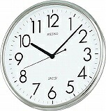 SEIKO 執務室時辰儀 差しわたし314×36 P枠 しろがね色 KH220A