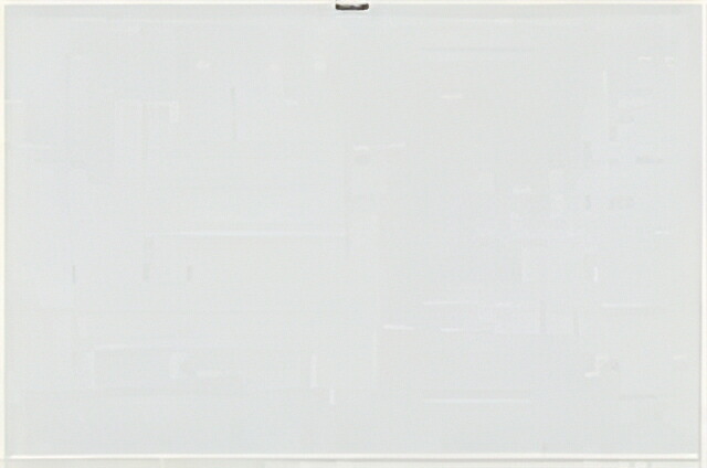 TRUSCO スチール製ホワイトボード 白暗線 白 600×900 WGH122SA
