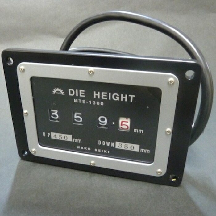 和光精機 ダイハイトインジケーター(書き割り無償性) (MTS-1300-4-Q80-R-1 SET FREE