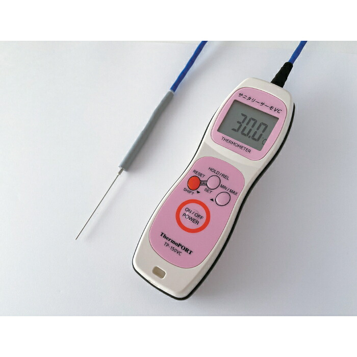 サーモ界面 無意味さ膳立て用体温計 サニタリーサーモVC 60粍針状検知器付