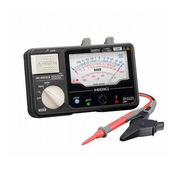 日置電機 メグオームハイテスタ(3レンジ・L9788-11付) IR4033-11 30,745円
