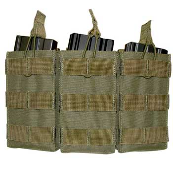 在庫販売 ＣＯＮＤＯＲ コンドル タクティカルギア MA27 トリプル M4/M16 オープンマグポーチ