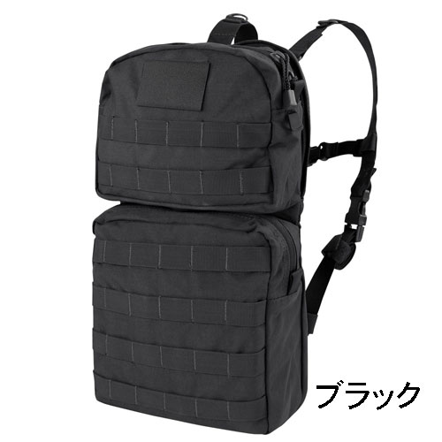 【送料無料】在庫販売 CONDOR コンドル タクティカルギア ハイドレーションキャリアーHCB2 ハイドレーションパック 2.5Lブレッダー水筒付|イーギアーズ