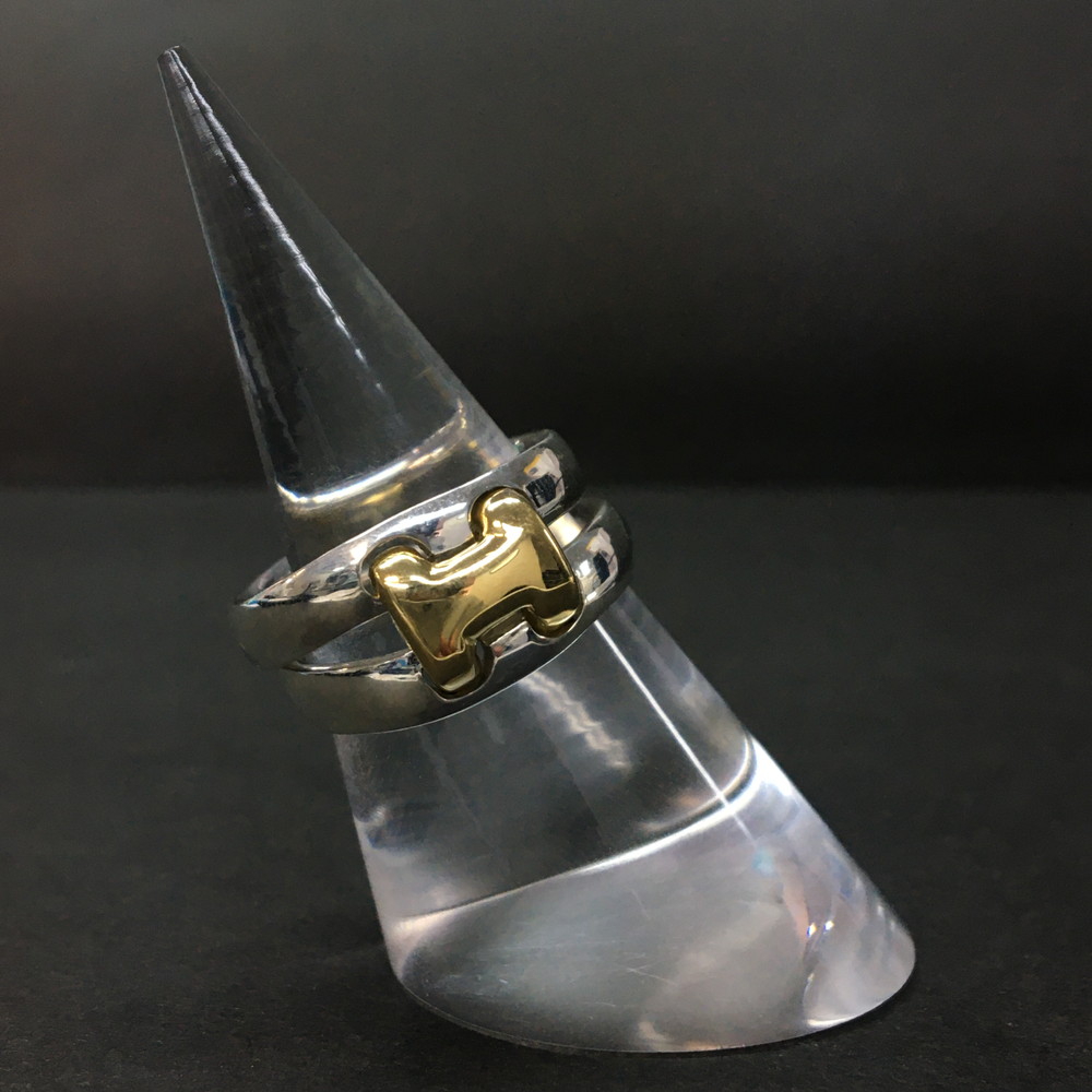 楽天市場】【返品OK】 エルメス オランプスター コンビ リング