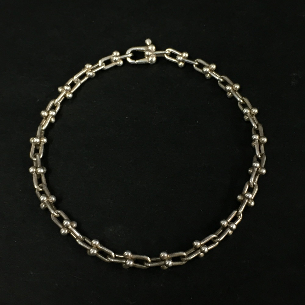 Tiffany & Co. マイクロ リンク ブレスレット スターリングシルバー TIFFANY&Co. ティファニー ハードウェア マイクロリンク
