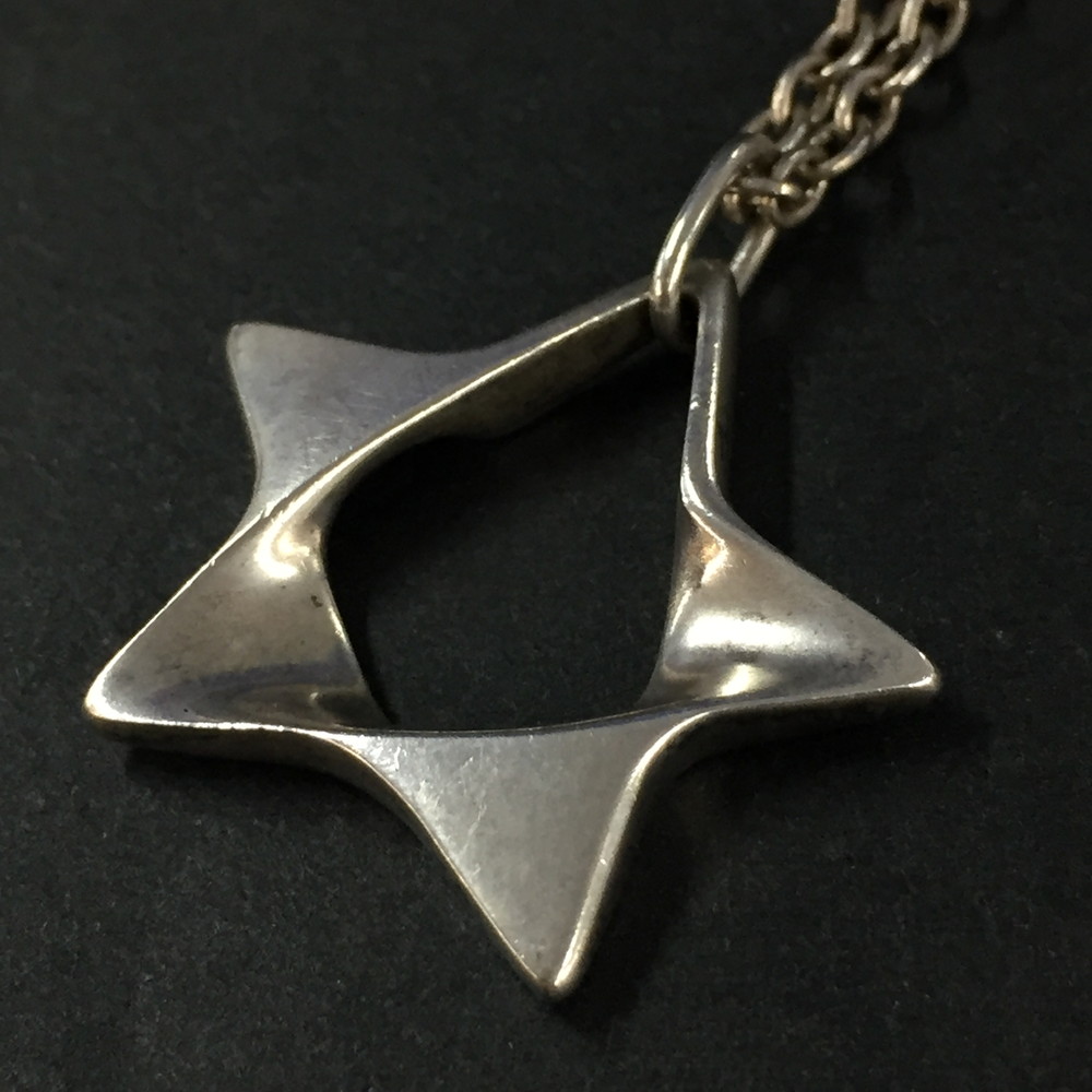 Georg Jensen ジョージジェンセン 178 SV925 スター ペンダント ネックレス 約11g　シルバー/ZS0155【中古】｜EGOトレード店