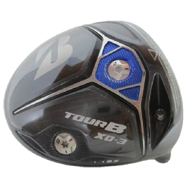 【中古】　ブリヂストン　BRIDGESTONE　TOUR　B　XD-3　9.5°　ヘッドカバー＆レンチ付き　ヘッド単品