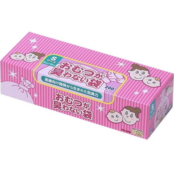 5個仕掛ける 【貨物輸送無料】 クリロン化成 お襁褓が臭わない袋 BOSもの言う花用箱型 S大きさ 200枚 防臭袋
