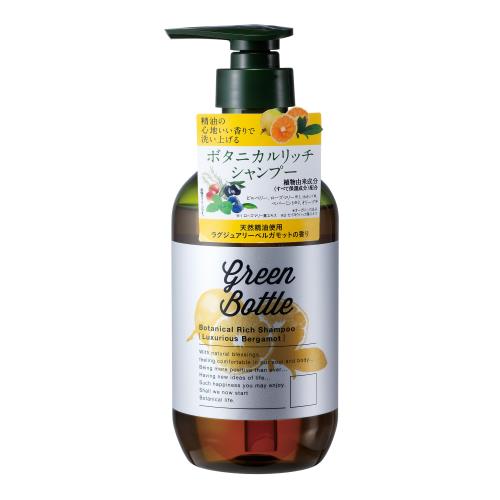 楽天市場 ダリヤ グリーンボトル ボタニカルリッチシャンプー ベルガモット ウエルシア楽天市場支店