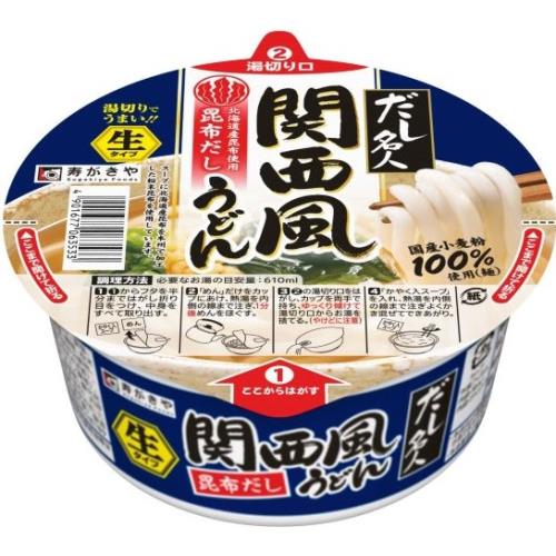 Amazon.co.jp: 寿がきや カップだし名人博多風あごだしうどん