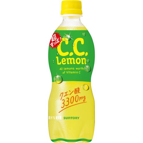 楽天市場】【送料無料】サントリー 超すっぱ CCレモン 500ml×2ケース