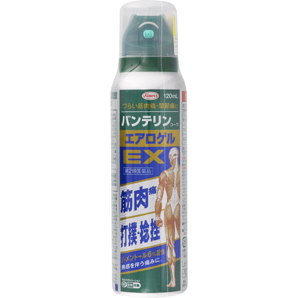 4個セット ◆ バンテリンコーワ エアロゲルEX 120ML