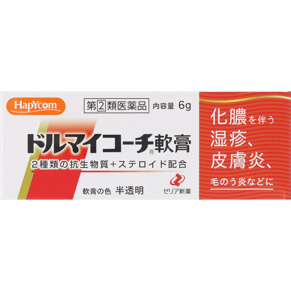 楽天市場 指定第2類医薬品 ドルマイコーチ軟膏 6g ウエルシア楽天市場支店