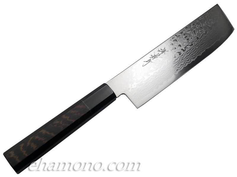 通常便なら送料無料 Za18ダマスカス コバルト鋼菜切包丁 Fucoa Cl
