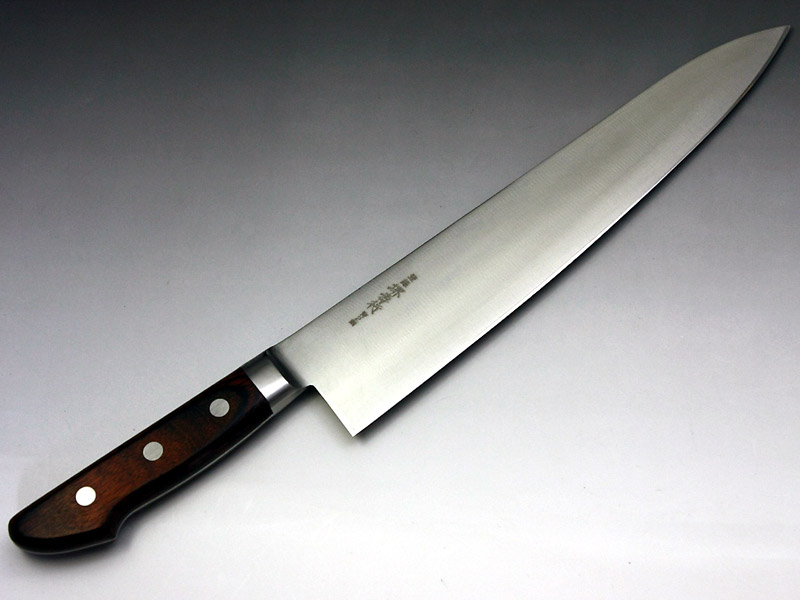 青二鋼　身卸包丁　210㎜ ７寸 青二鋼身卸包丁210㎜ 7寸