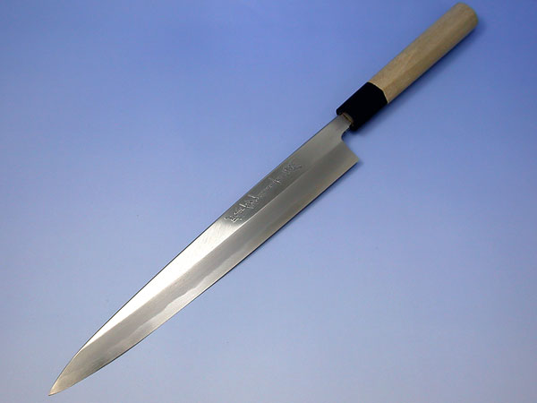 堺孝行　青2鋼　柳刃　尺　300ミリ 堺孝行 青2鋼 柳刃 尺 300ミリ 堺孝行 青龍 青二鋼