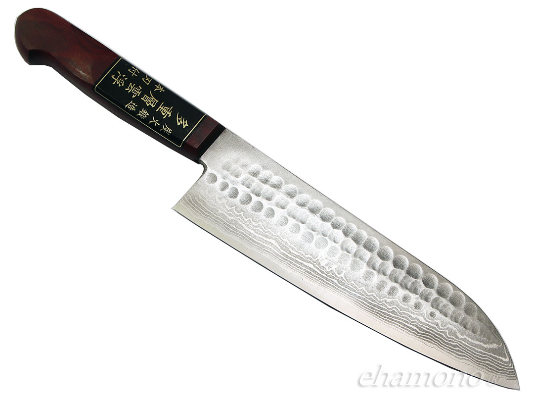 楽天市場】島谷秀一作 V金10号多層鋼鎚目 ペティナイフ150 : e刃物