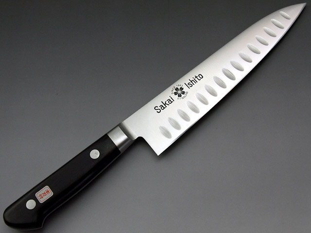 楽天市場】堺石藤 V金1号牛刀180標準刃 : e刃物.com楽天店