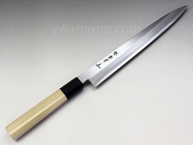 楽天市場】堺孝行 シェフ銀三鋼 剣型柳刃270 : e刃物.com楽天店