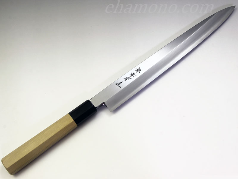 楽天市場】堺孝行 シェフ銀三鋼 剣型柳刃270 : e刃物.com楽天店
