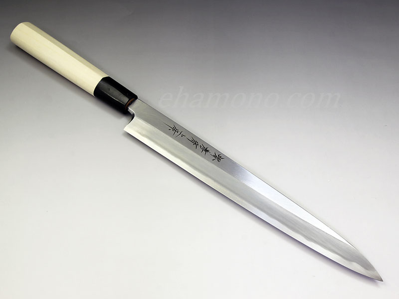 堺孝行　本霞研　柳刃240｜ｅ刃物.ｃｏｍ店