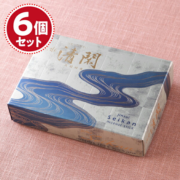 【お香・線香/玉初堂】沈水　清閑(大)&times;6個セット｜仏壇・仏具の江原佛具店 総本店