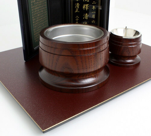 【マインドアルテ・携帯位牌/仏壇】漆芸スタンド(えび茶)|仏壇・仏具の江原佛具店 総本店