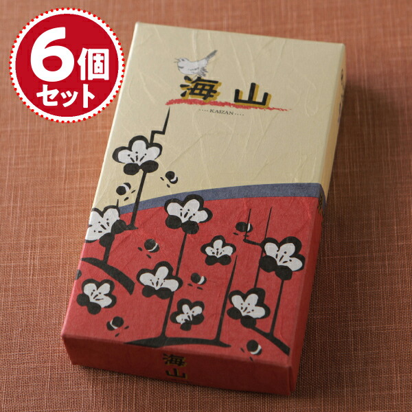 【お香・線香/大発】海山 (大)×6個書き割り #SK-1【#2】