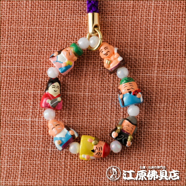 楽天市場】福をむかえる 幸福 七福神ストラップ 幸福 七福神守